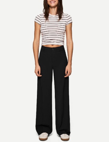 
						Pantaloni Bershka, negru