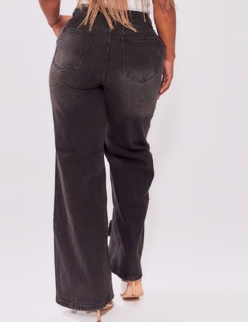 Blugi PrettyLittleThing, negru