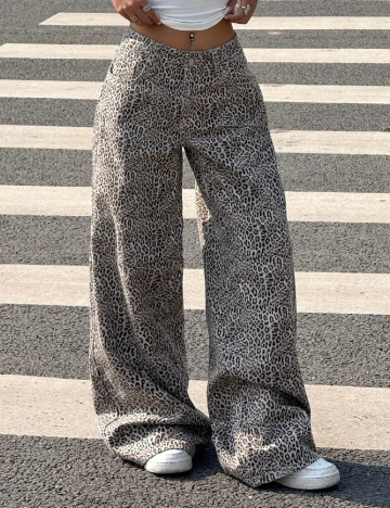 Blugi SHEIN, animal print