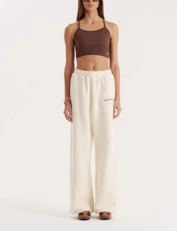 Pantaloni 4TH&Reckless, ecru