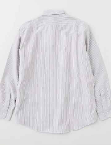 Camasa No Problemo, alb/maro