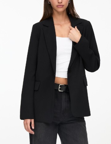 
						Sacou Pull&Bear, negru
