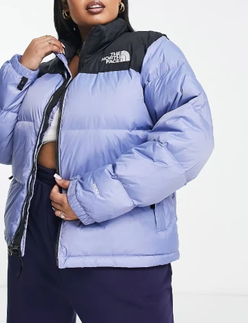 Geaca The North Face Plus Size, albastru/negru