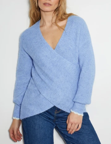 Bluza Monsoon, albastru