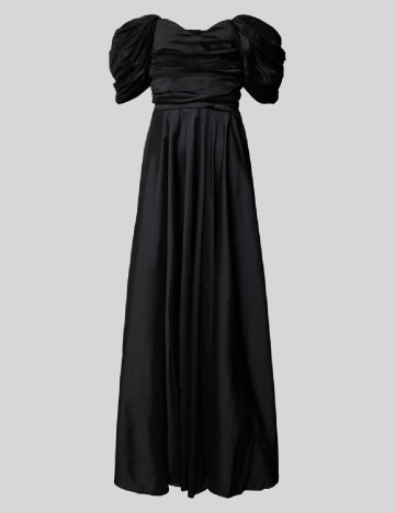 Rochie lunga LACE & BEADS, negru