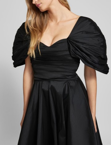 Rochie lunga LACE & BEADS, negru