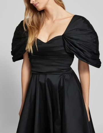 Rochie lunga LACE & BEADS, negru