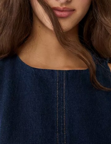 Rochie scurta Stradivarius, bleumarin