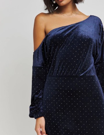 Rochie medie Simply Be, bleumarin