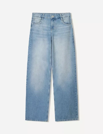 Blugi Bershka, albastru