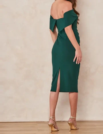 Rochie medie Edie B., verde