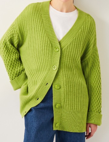 
						Cardigan Monsoon, verde