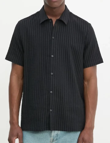 Camasa Samsoe, negru