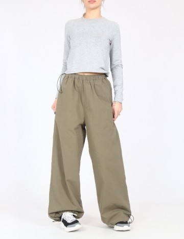 Pantaloni Sixth June, verde