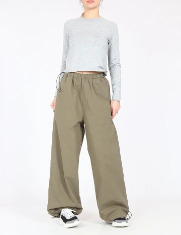 Pantaloni Sixth June, verde