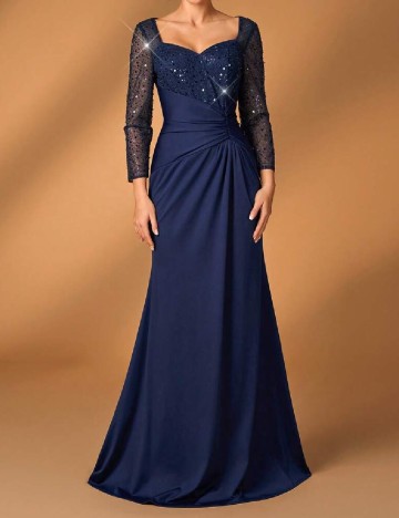 
						Rochie lunga SHEIN, bleumarin