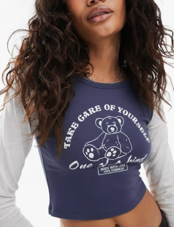 Top Brave Soul, albastru