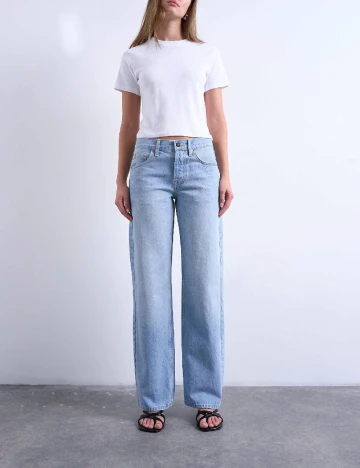 Blugi Top Shop, albastru