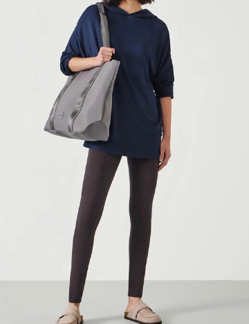 Hanorac Oversize Hush, bleumarin