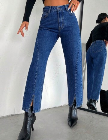 
						Blugi SHEIN, albastru