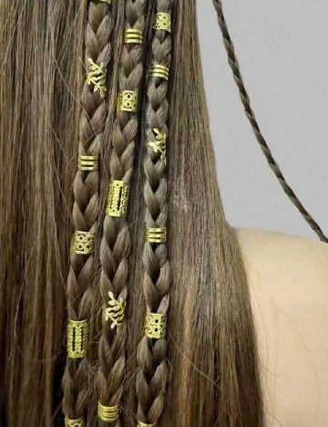 
						Set accesorii par SHEIN, auriu