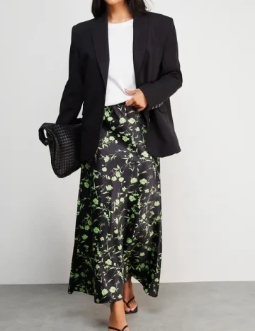 Fusta WAREHOUSE, negru