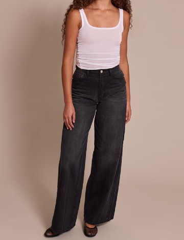 
						Blugi PrettyLittleThing, negru