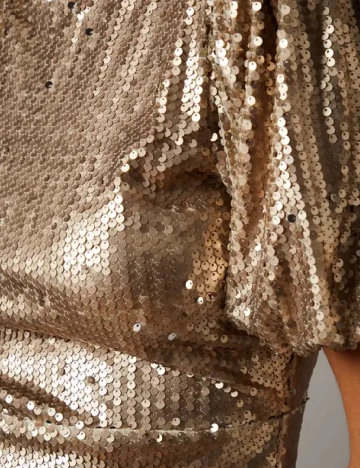 Rochie medie Coast, auriu