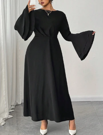 Rochie lunga SHEIN CURVE, negru