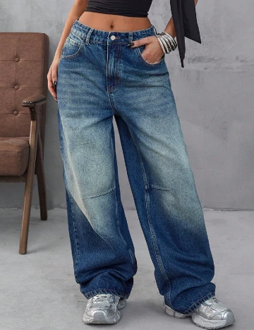 Blugi SHEIN, albastru