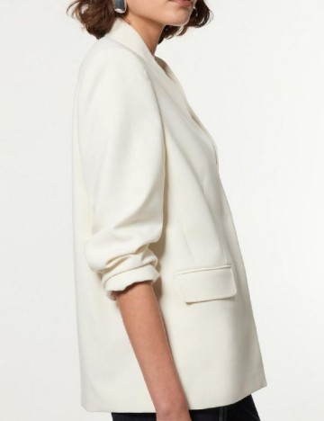 
						Sacou Karen Millen, alb