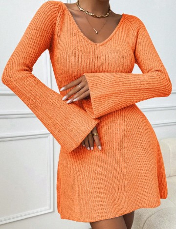 
						Rochie scurta SHEIN, portocaliu