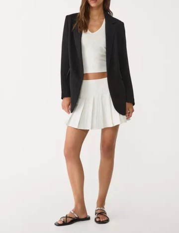 Blazer Stradivarius, negru