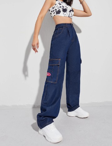 
						Blugi SHEIN, bleumarin