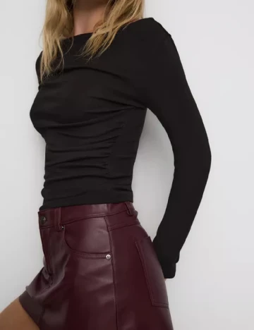 Bluza Stradivarius, negru