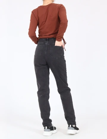 Blugi ASOS, gri inchis