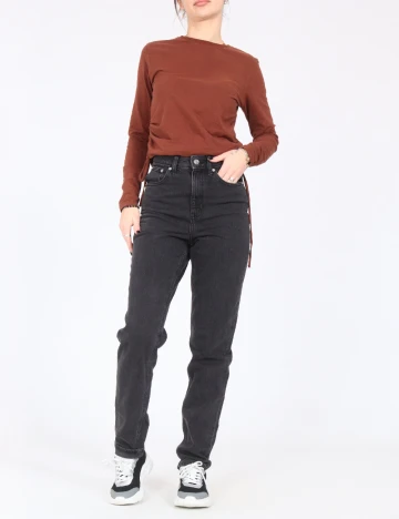 Blugi ASOS, gri inchis