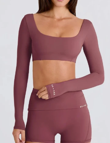 Top Bo+Tee, roz pudra