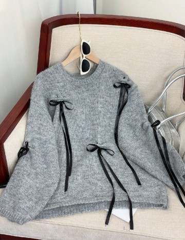 
						Pulover SHEIN, gri