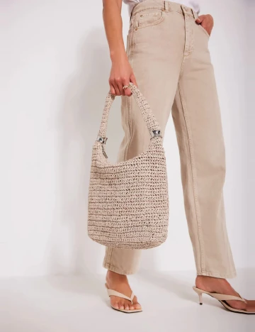 Geanta Mint Velvet, bej