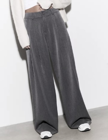 
						Pantaloni Stradivarius, gri