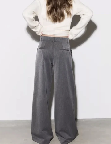 Pantaloni Stradivarius, gri