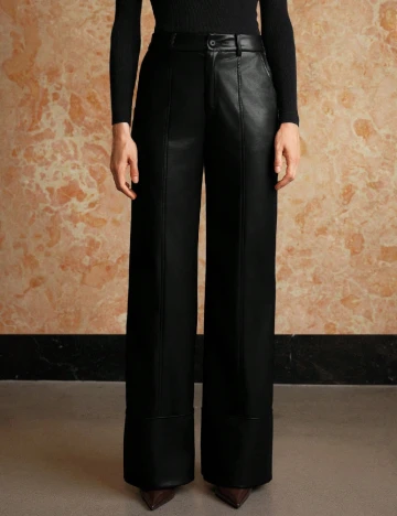 Pantaloni MOTF, negru