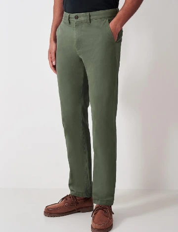 Pantaloni Crew Clothing Company, verde