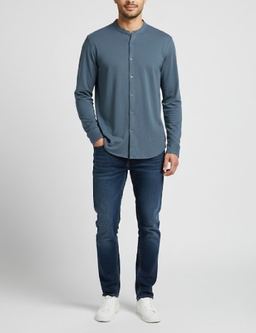 
						Camasa Massimo Dutti, albastru