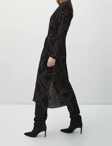 Rochie medie Massimo Dutti, bleumarin