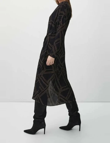 Rochie medie Massimo Dutti, bleumarin