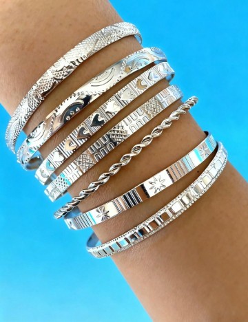 
						Set Bratari 7 bucati SHEIN, argintiu