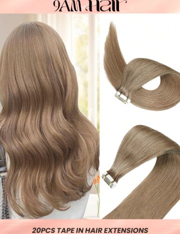 
						Extensie de par SHEIN, maro deschis