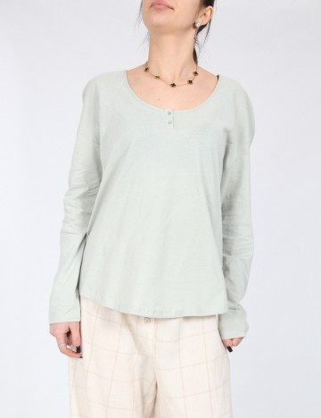 Bluza de pijama Massimo Dutti, verde